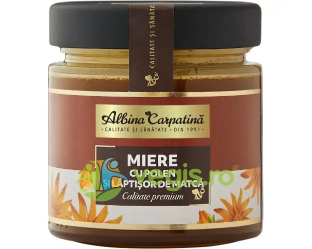 Miere cu Polen si Laptisor de Matca 270g