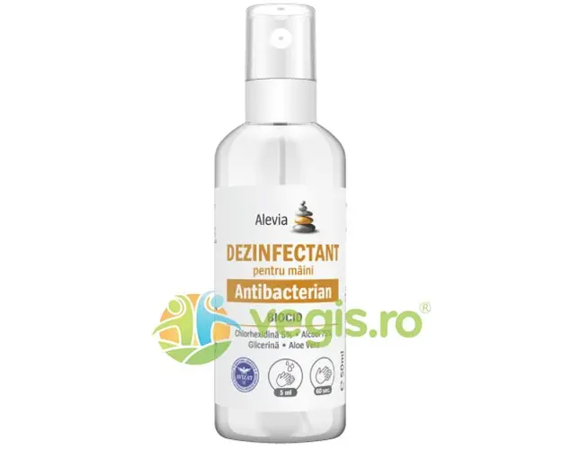 Dezinfectant pentru Maini Antibacterian Biocid 50 ml
