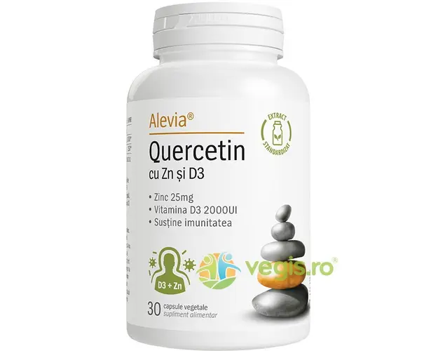 Quercetin cu Zn si D3 30cps