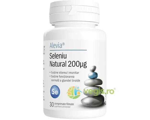 Seleniu Natural 200mg 30cpr