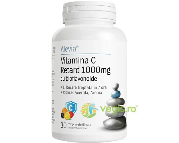 Vitamina C Retard cu Bioflavonoide 1000mg 30cpr
