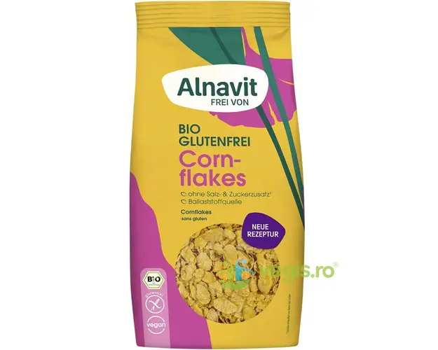 Fulgi de Porumb Crocanti fara Gluten Ecologici/Bio 250g