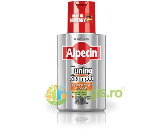 Sampon Negru cu Cofeina Tuning 200ml