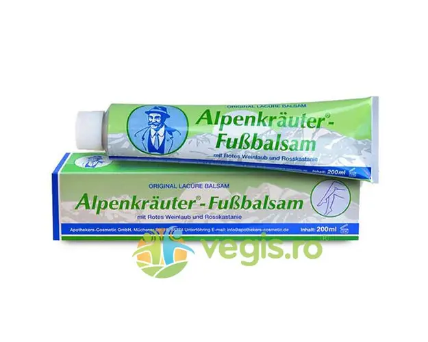 Balsam pentru Picioare din Plante Alpine (tub) 200ml