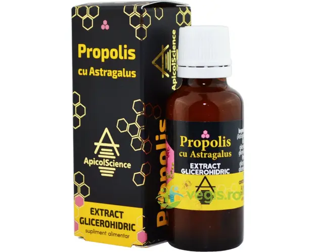 Propolis cu Astragalus Extract Glicerohidric 30ml