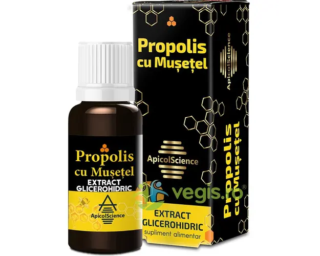 Propolis cu Musetel Extract Glicerohidric 30ml