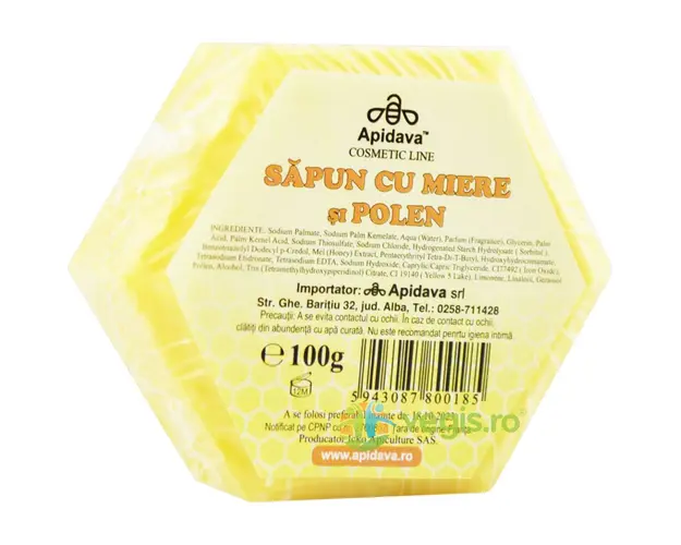 Sapun cu Miere si Polen 100g