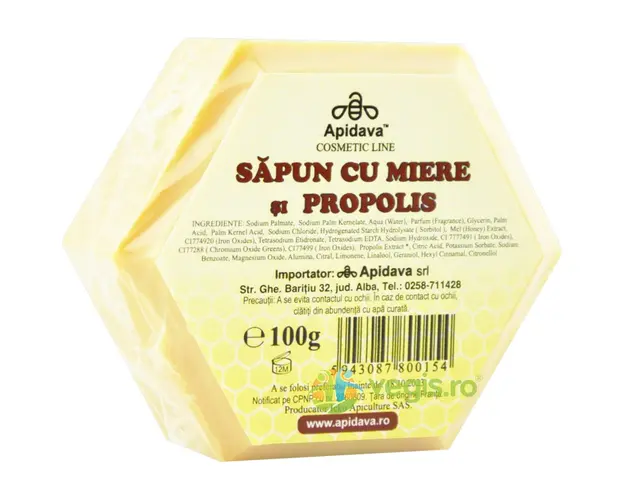 Sapun cu Miere si Propolis 100g