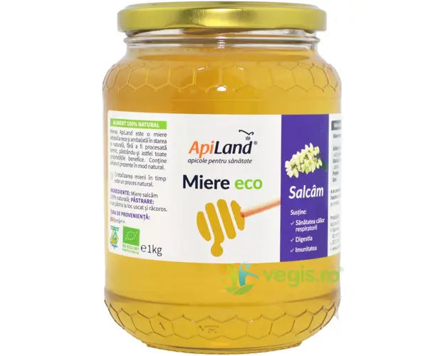 Miere Cruda de Salcam Ecologica/Bio 1000g