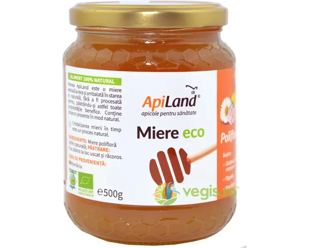 Miere Cruda Poliflora Ecologica/Bio 500g