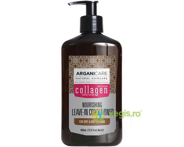 Balsam fara Clatire pentru Par Subtire, Deteriorat sau Fragil cu Colagen 400ml