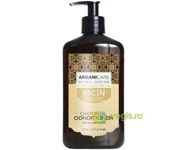 Balsam Regenerant Ultra-Hranitor pentru Toate Tipurile de Par cu Ulei de Ricin 400ml