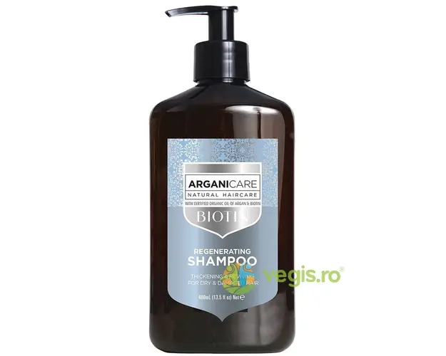 Sampon Regenerant pentru Par Uscat sau Deteriorat cu Biotina 400ml