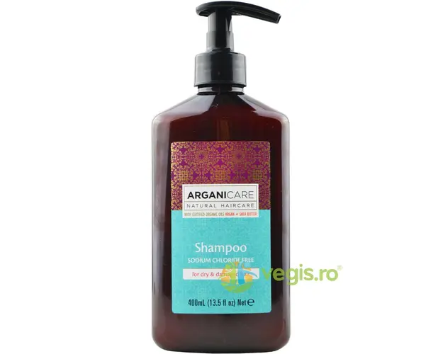 Sampon Reparator si Hidratant pentru Par Uscat si Degradat cu Ulei de Argan 400ml