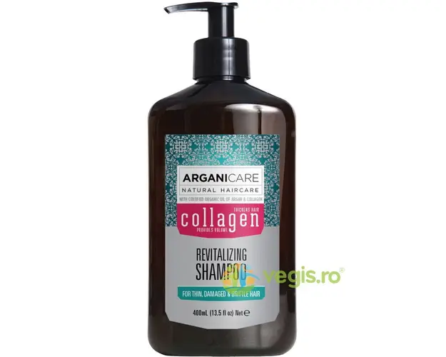 Sampon Revitalizant pentru Par Subtire, Deteriorat si Fragil cu Colagen 400ml