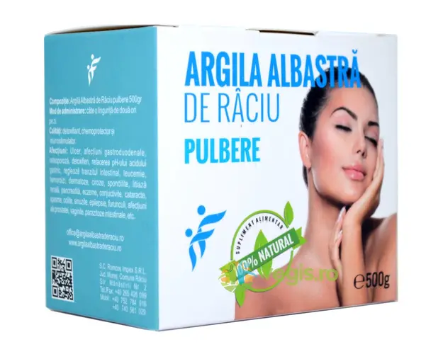 Argila Albastra de Raciu Pulbere 500g