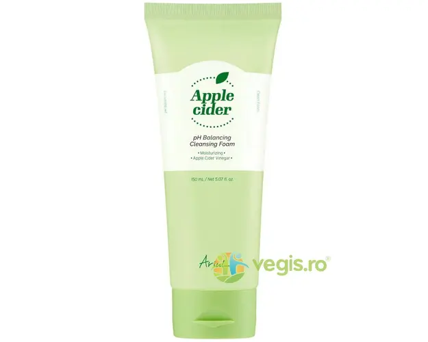 Spuma de Curatare a Tenului cu Otet din Cidru de Mere 150ml
