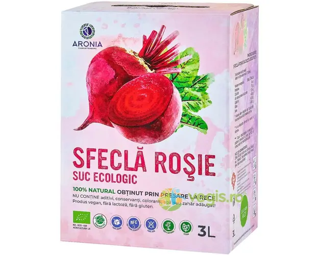 Suc de Sfecla Rosie Ecologic/Bio 3L