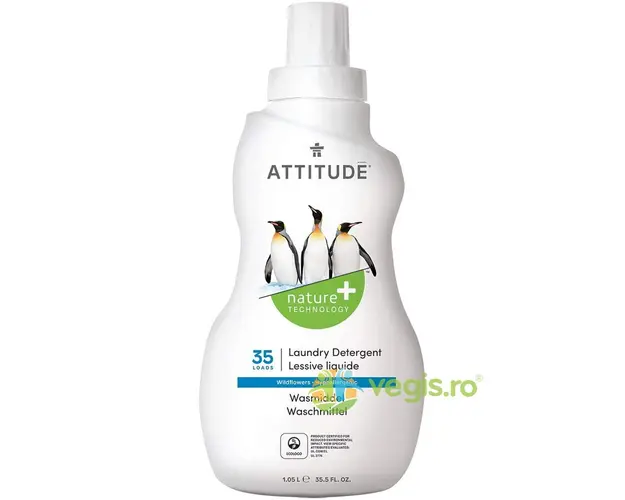 Detergent Lichid pentru Rufe cu Flori de Camp 1.05L