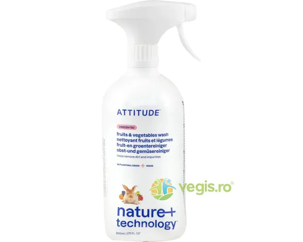 Solutie pentru Deceruit Fructe si Legume fara Parfum 800ml