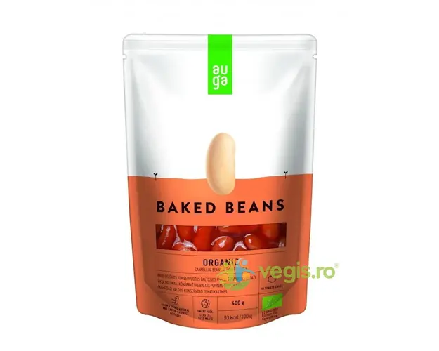 Fasole Boabe in Sos Tomat Ecologica/Bio 400g