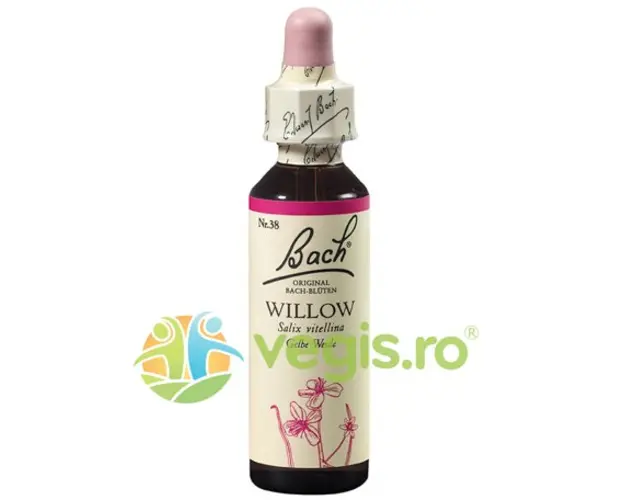 Bach 38 Willow (Salcie Galbena) Picaturi 20ml