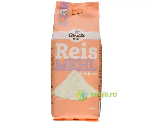 Faina Integrala de Orez Fara Gluten Ecologica/Bio 500g