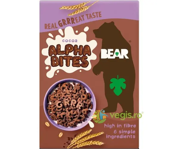 Multicereale Alfabet cu Cacao 350g