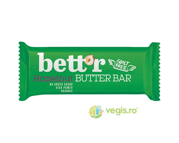 Baton cu Alune de Padure Ecologic/Bio 30g