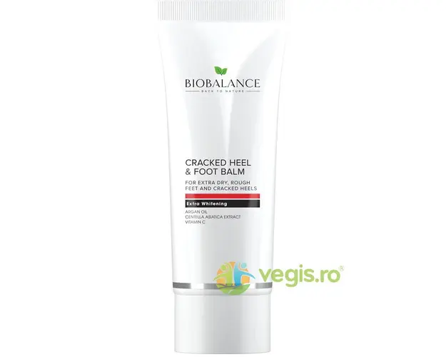 Balsam pentru Calcaie si Talpi Crapate cu Niacinamide, Ulei de Argan si Unt de Shea 60ml