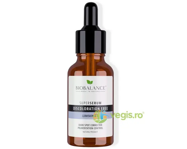 Ser Hidratant Impotriva Petelor Pigmentare cu Lumiskin 4% Super Serum Discoloration Free 30ml