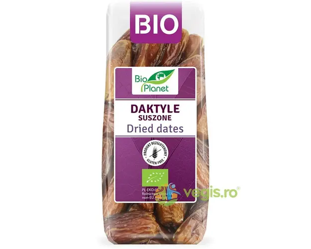 Curmale Uscate fara Gluten si fara Samburi Ecologice/Bio 150g