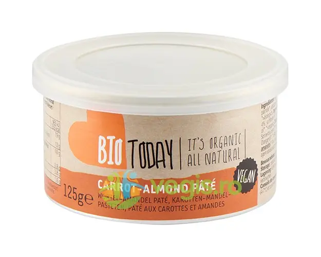Crema Vegana cu Morcovi si Migdale Ecologica/Bio 125g