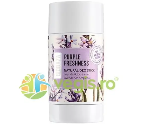 Deodorant Stick Natural cu Lavanda si Bergamota fara Aluminiu Purple Freshness 50ml
