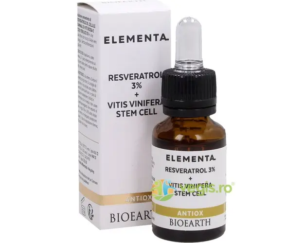 Ser cu Resveratrol 3%, Celule Stem si Acid Ferulic Elementa 15ml
