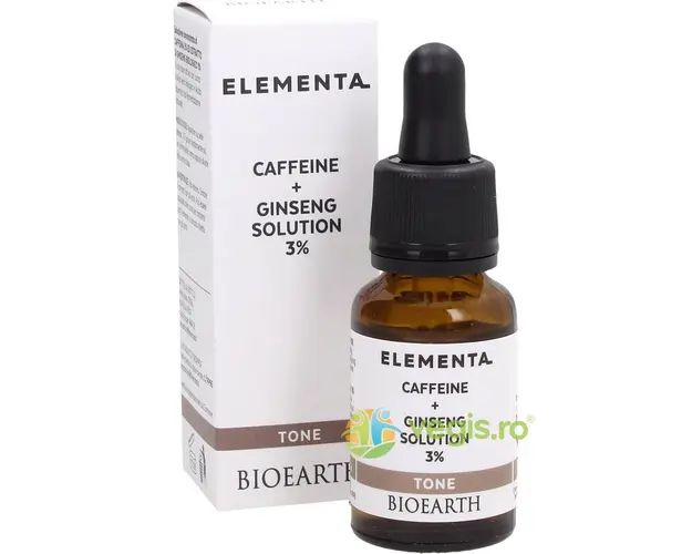 Ser de Fata cu Cofeina si Ginseng 3% Elementa 30ml