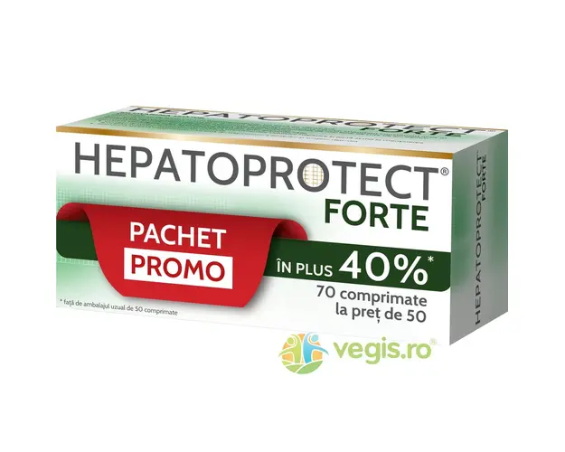 Hepatoprotect Forte 70cpr la pret de 50cpr