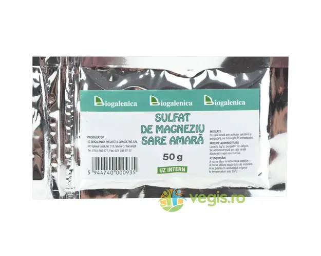 Sulfat de Magneziu - Sare Amara 50g
