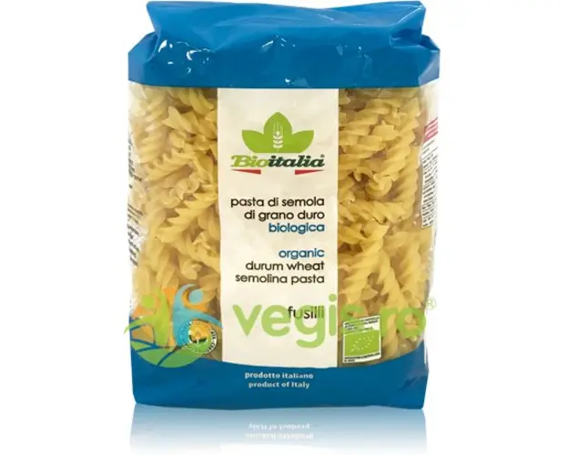 Fusilli Semola din Grau Dur Ecologic/Bio 500g