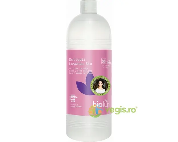 Detergent Pentru Rufe Delicate cu Lavanda Ecologic/Bio 1L
