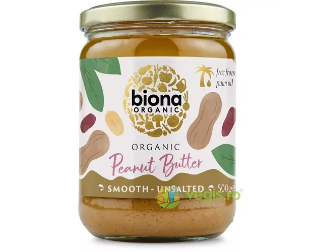 Pasta de Arahide Cremoasa fara Sare Ecologica/Bio 500g