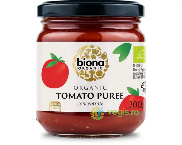 Pasta de Rosii Ecologica/Bio 200ml