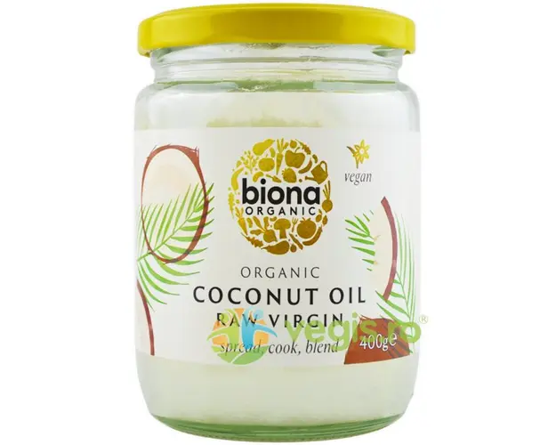 Ulei de Cocos Raw Virgin Ecologic/Bio 400g