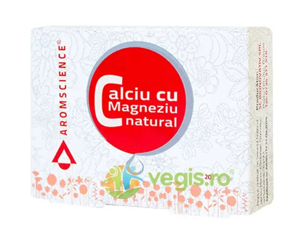 Calciu cu Magneziu Natural 20cps