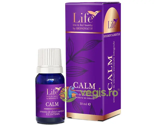 Calm - Amestec de Uleiuri Esentiale pentru Uz Intern 10ml