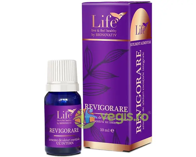Revigorare - Amestec de Uleiuri Esentiale pentru Uz Intern 10ml