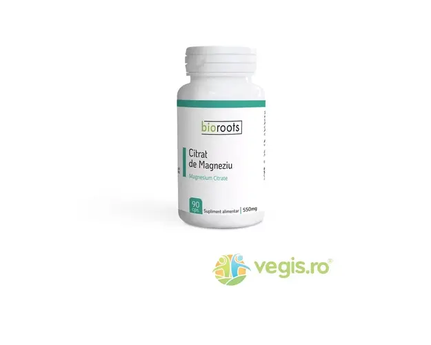 Citrat de Magneziu 550mg 90cps vegetale