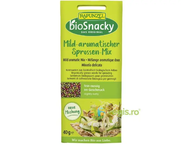 Amestec de Seminte Aromate pentru Germinat Ecologic/Bio 40g