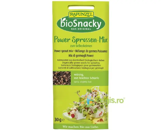 Amestec de Seminte Power pentru Germinat Ecologic/Bio 30g