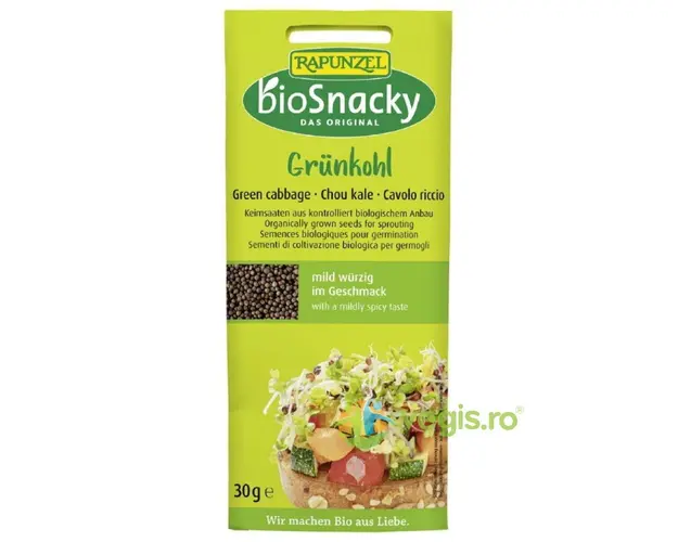 Seminte de Kale pentru Germinat Ecologice/Bio 30g